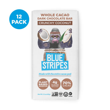 Product Image - Whole Cacao Dark Chocolate Bar Crunchy Coconut - 1
